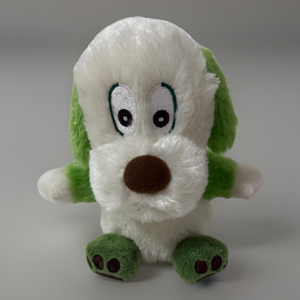 Wanwan Utan Dog Sekiguchi Plush Stuffed 5" Toy Doll Japan NHK NED Embroidered